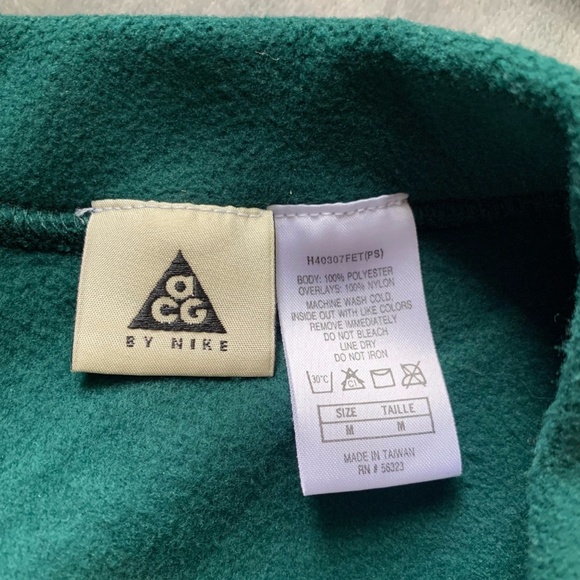 NIKE ACG Men's Deep Green Sweatshirt SIZE M - Picture 5 of 5